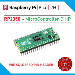 Raspberry Pi Pico 2-H with RP2350 Chip (Soldered Pin-Header)